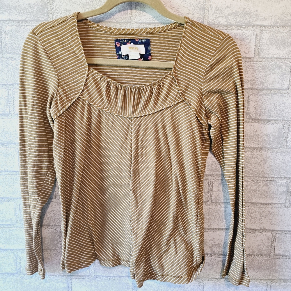 Anthropologie Maeve Stripe‎ Top